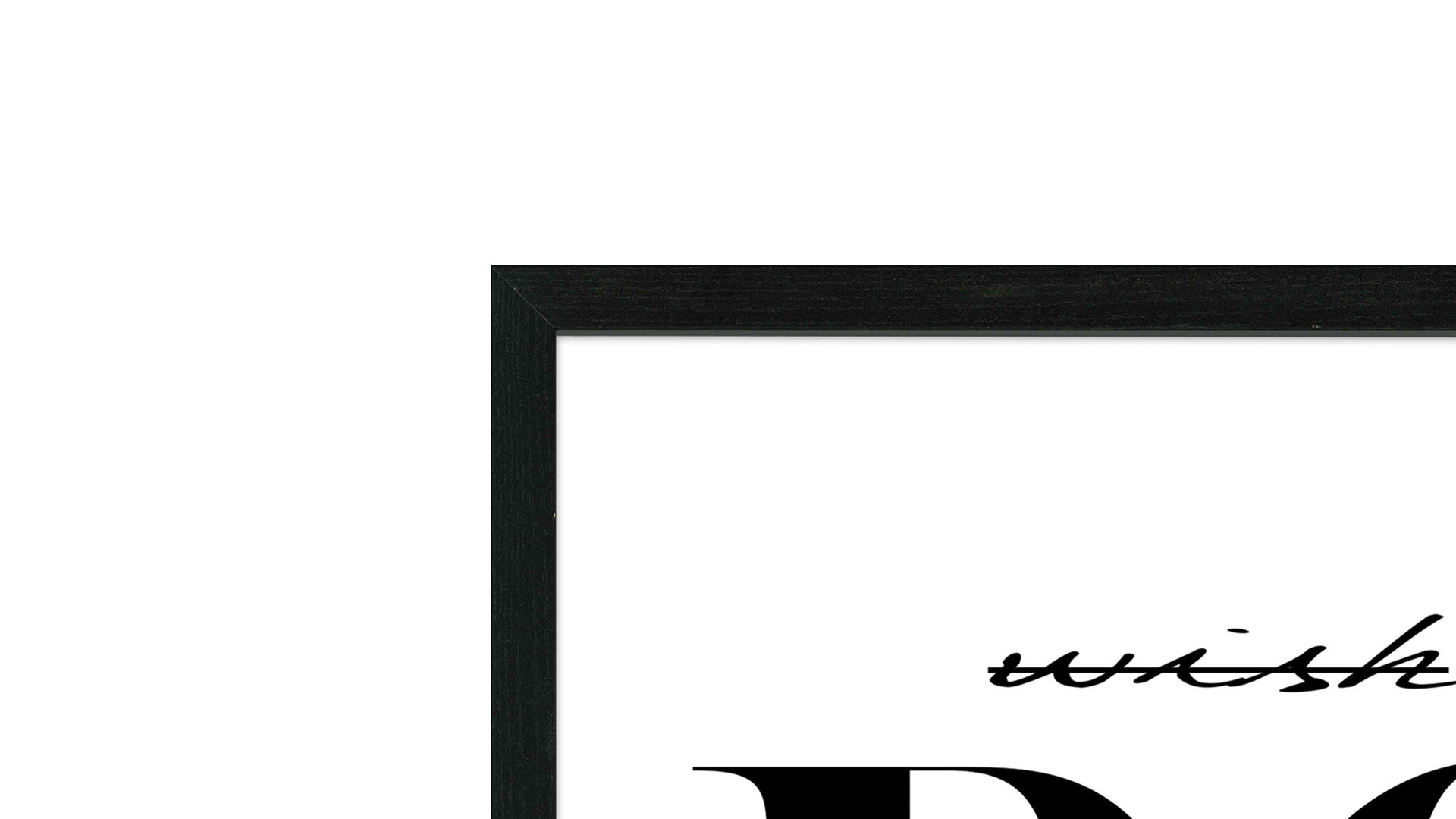 Kunstdruck Pro®art bilderpalette aus Karton / Papier / Pappe in Schwarz PRO®ART Kunstdruck Do Schwarz & Weiß - ca. 55 x 55 cm