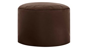 Sitzsack-Hocker Magma sitting point aus Kunstfaser in Dunkelbraun SITTING POINT Sitzsack-Hocker dotcom scuba® als Kleinmöbel braune Kunstfaser – Durchmesser ca. 50 cm