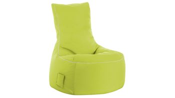 SITTING POINT Sitzsack-Sessel swing scuba®, grüne Kunstfaser - ca. 95 x 90  x, Lahr, Freiburg, Offenburg