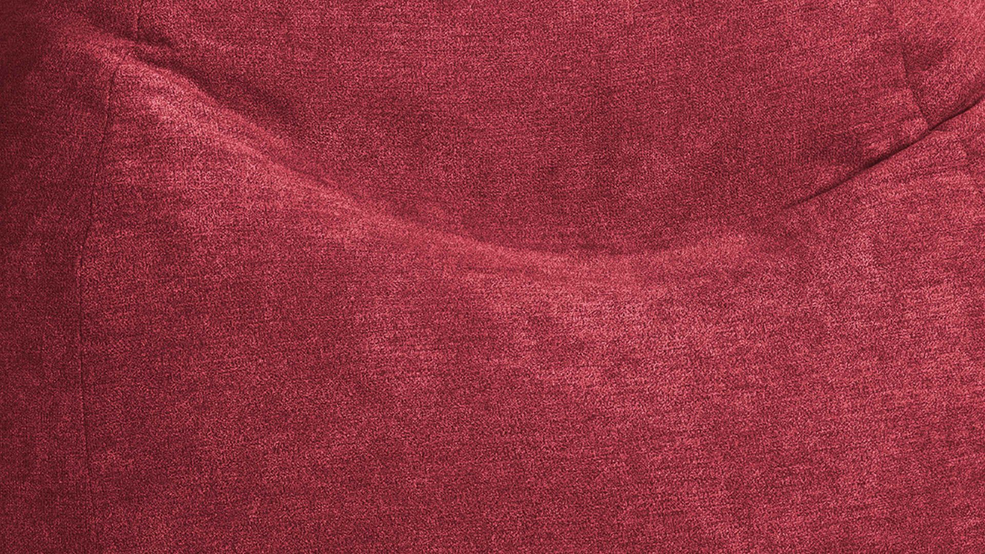 Sitzsack Magma sitting point aus Kunstfaser in Dunkelrot SITTING POINT beanbag alfa XL - lässiger Sitzsack weinroter Velours 055 – ca. 220 Liter