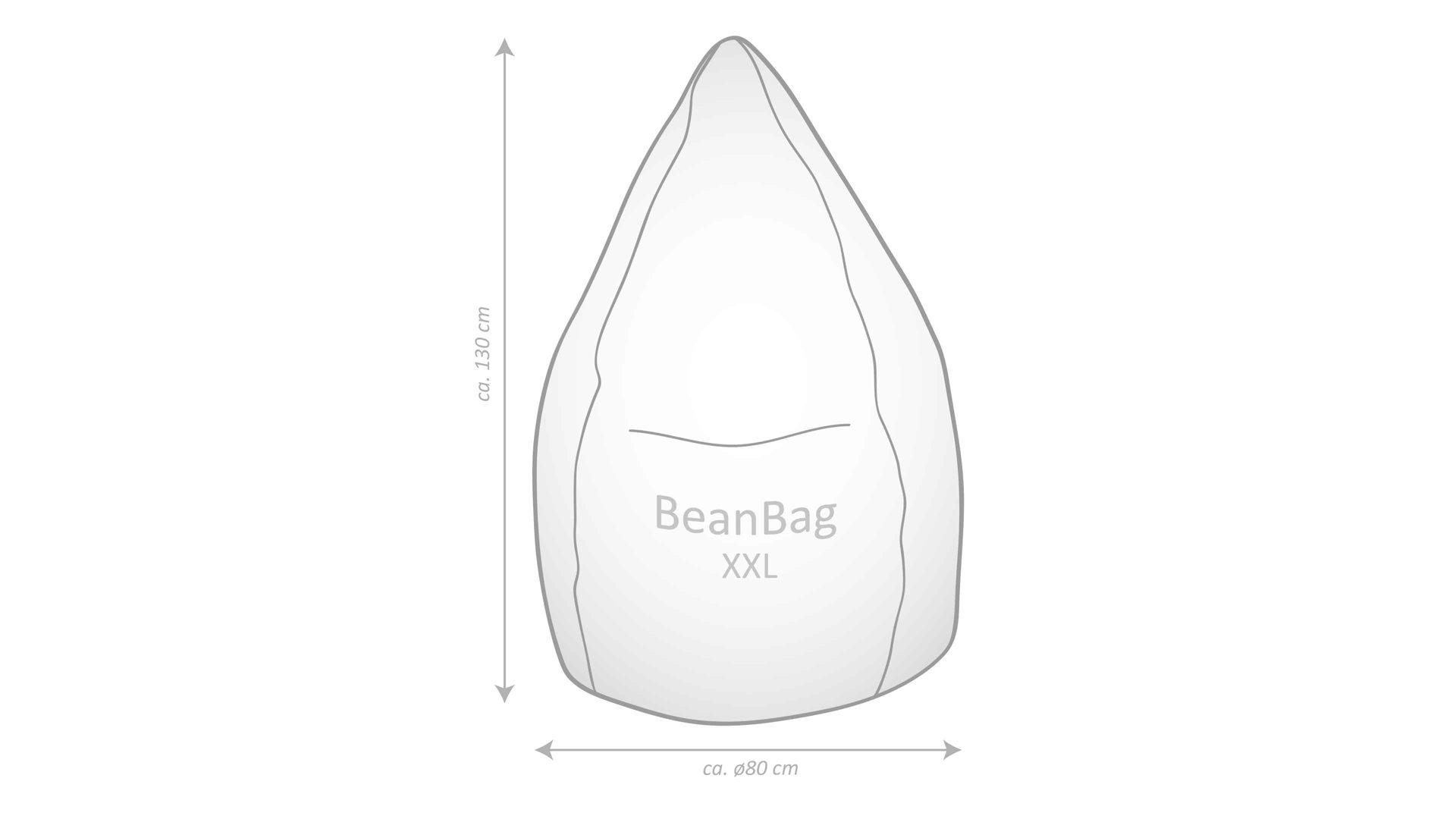 Sitzsack Magma sitting point aus Kunstfaser in Dunkelrot SITTING POINT beanbag alfa XXL - lässiger Sitzsack weinroter Velours 055 – ca. 300 Liter