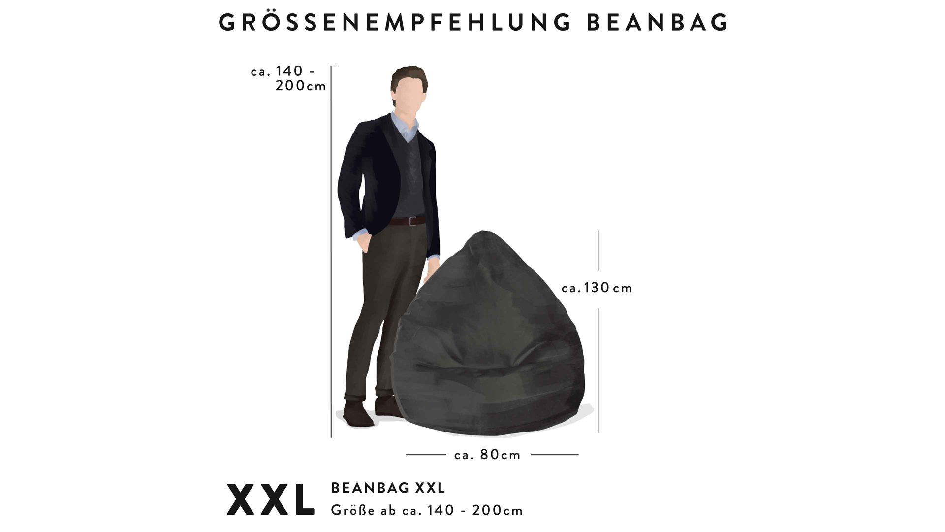 Sitzsack Magma sitting point aus Kunstfaser in Petrol SITTING POINT beanbag alfa XXL - lässiger Sitzsack petrolfarbener Velours 034 – ca. 300 Liter