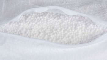 Sitzsack-Hocker Magma sitting point aus Kunstfaser in Hellgrau SITTING POINT Sitzsack-Hocker dotcom outside als Kleinmöbel graue Outdoor-Kunstfaser – Durchmesser ca. 60 cm