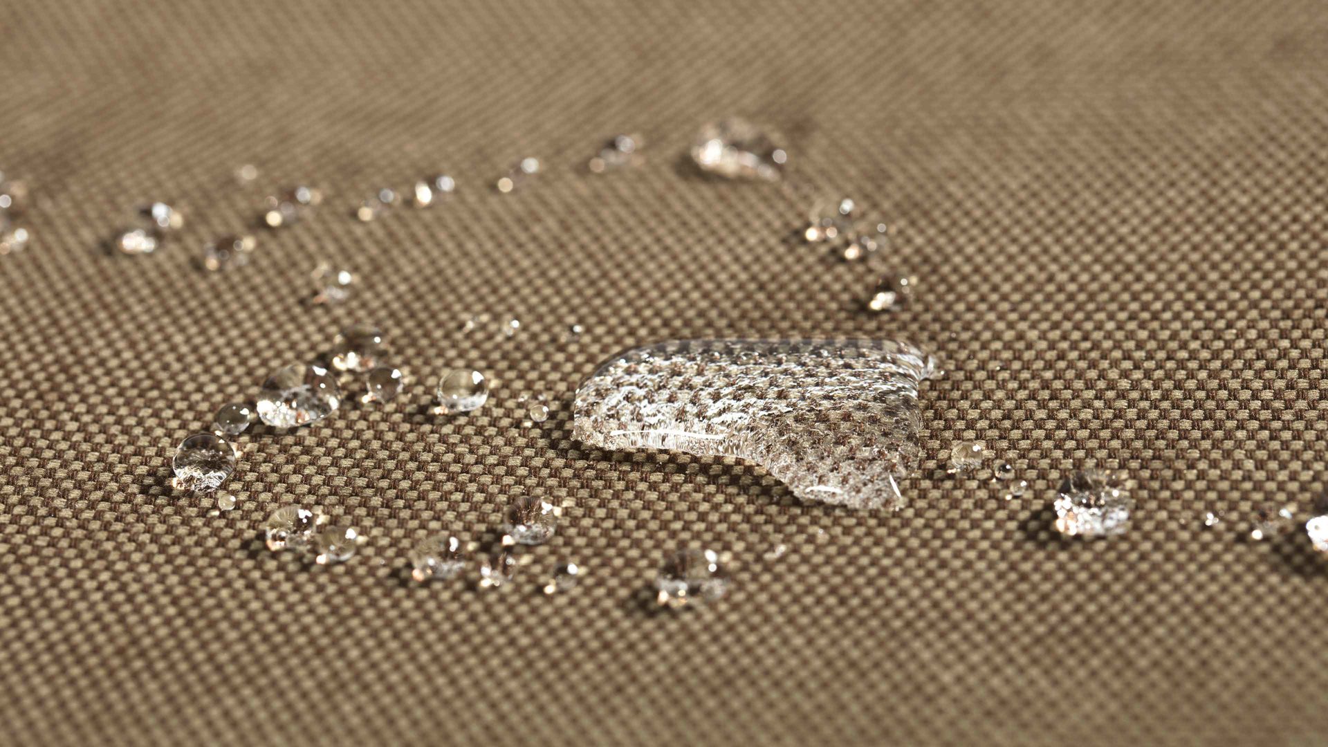 Sitzsack-Liege Magma sitting point aus Kunstfaser in Braun SITTING POINT Sitzsack-Sessel twist outside braune Outdoor-Kunstfaser - ca. 300 Liter