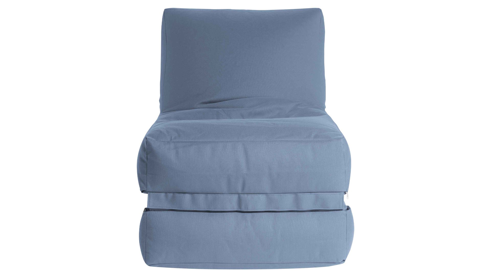 Sitzsack-Liege Magma sitting point aus Kunstfaser in Blau SITTING POINT Sitzsack-Sessel twist outside blaue Outdoor-Kunstfaser - ca. 300 Liter