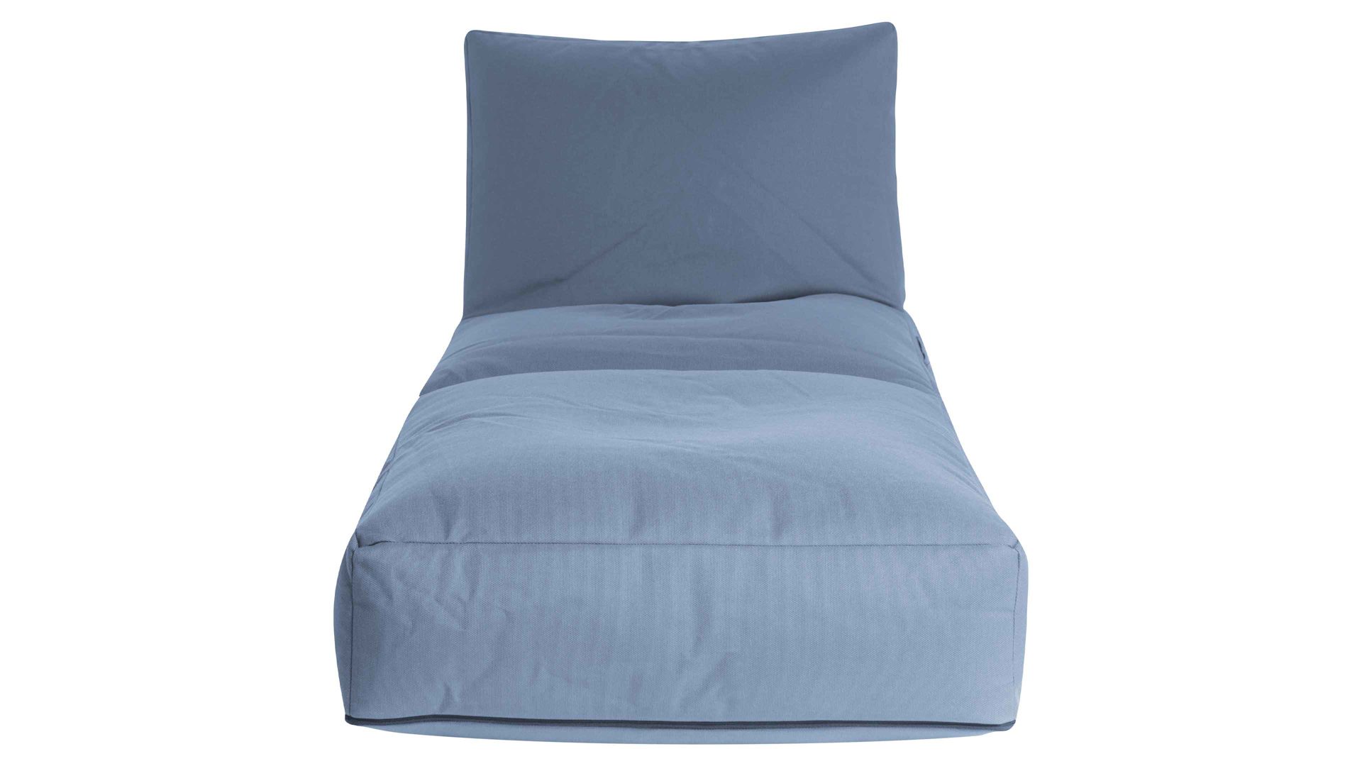 Sitzsack-Liege Magma sitting point aus Kunstfaser in Blau SITTING POINT Sitzsack-Sessel twist outside blaue Outdoor-Kunstfaser - ca. 300 Liter