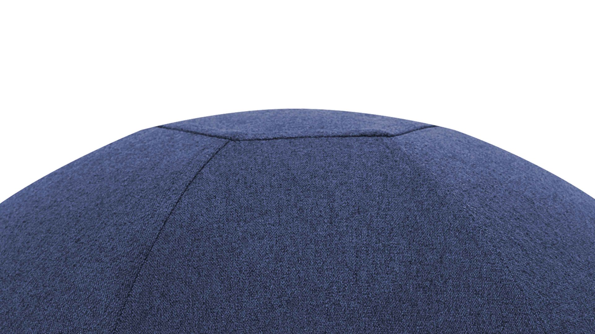 Sitzball Magma sitting point aus Kunstfaser in Dunkelblau SITTING BALL® Felt dunkelblauer Bezug – Durchmesser ca. 65 cm