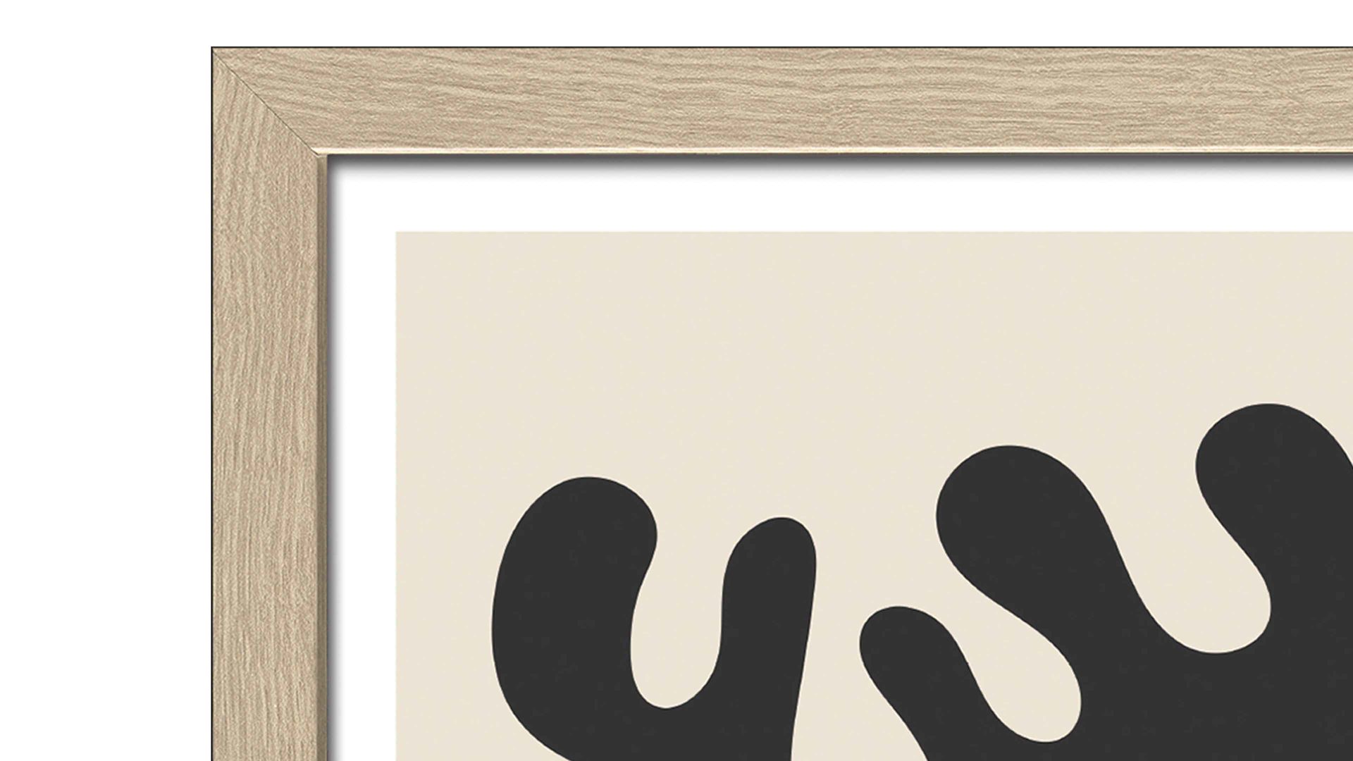 Kunstdruck Pro®art bilderpalette aus Karton / Papier / Pappe in Beige PRO®ART Kunstdruck Scandic Living Lines and shapes IV - ca. 75 x 55 cm