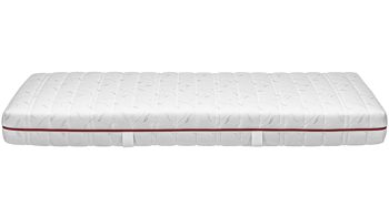 Kaltschaummatratze comfortmaster besser sitzen, liegen, leben aus Stoff in Weiß Comfortmaster Matratze Classic T H3, Taschenfederkern – Liegefläche ca. 90 x 220 cm