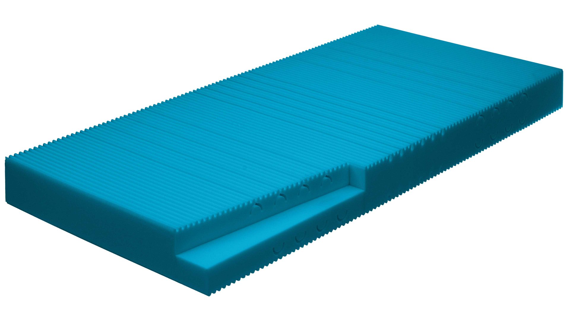 Kaltschaummatratze comfortmaster besser sitzen, liegen, leben aus Stoff in Weiß Comfortmaster Matratze Classic S H2, Kaltschaum – Liegefläche ca. 200 x 220 cm