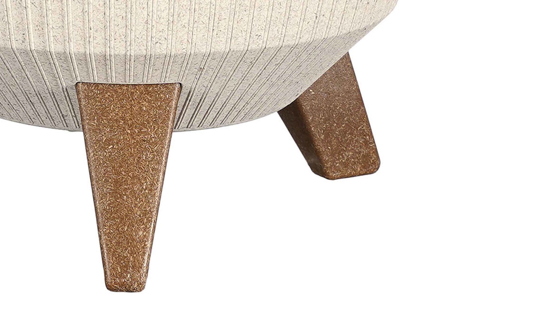 Pflanzkübel Edelman® aus Kunststoff in Weiß Pflanzschale Doppio weißer Kunststoff - Durchmesser ca. 24 cm