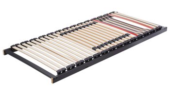 Lattenrost Interliving aus Holz in Anthrazit Interliving Lattenrost Serie 1950 ohne Verstellung – Liegefläche ca. 90 x 220 cm