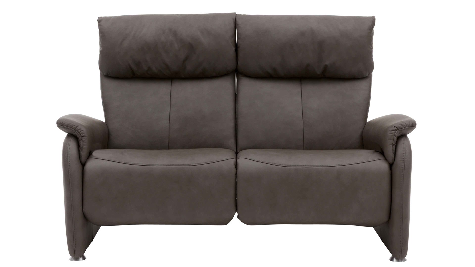 Zweisitzer comfortmaster besser sitzen, liegen, leben aus Leder in Dunkelbraun Comfortmaster Zweisitzer 4898 canyonfarbenes LongLife-Leder LG18 - Breite ca. 148 cm