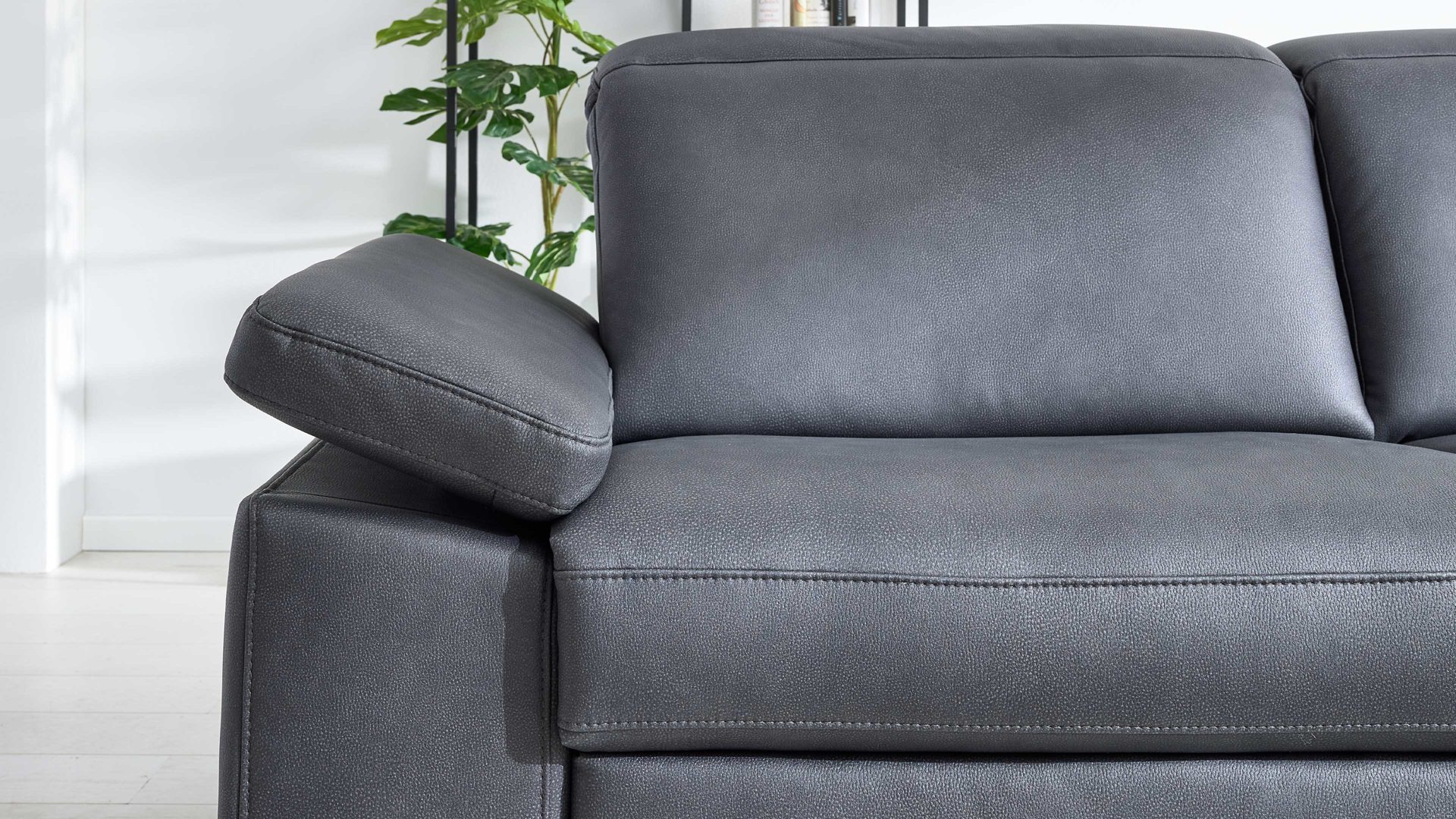 Funktion Interliving aus Metall in Transparent Interliving Sofa Serie 4064 - Armlehnverstellung HAV mit Höhenverstellung