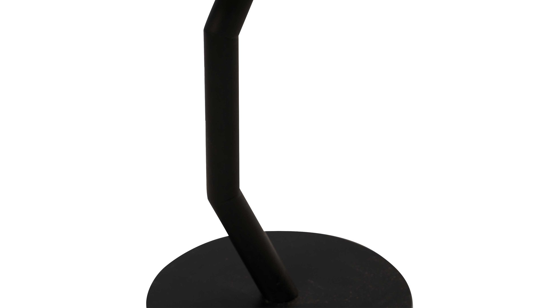 Couchtisch M2 kollektion aus Holz in Holzfarben Couchtisch Tim 1 Wildeiche & schwarzes Gestell - Durchmesser ca. 35 cm