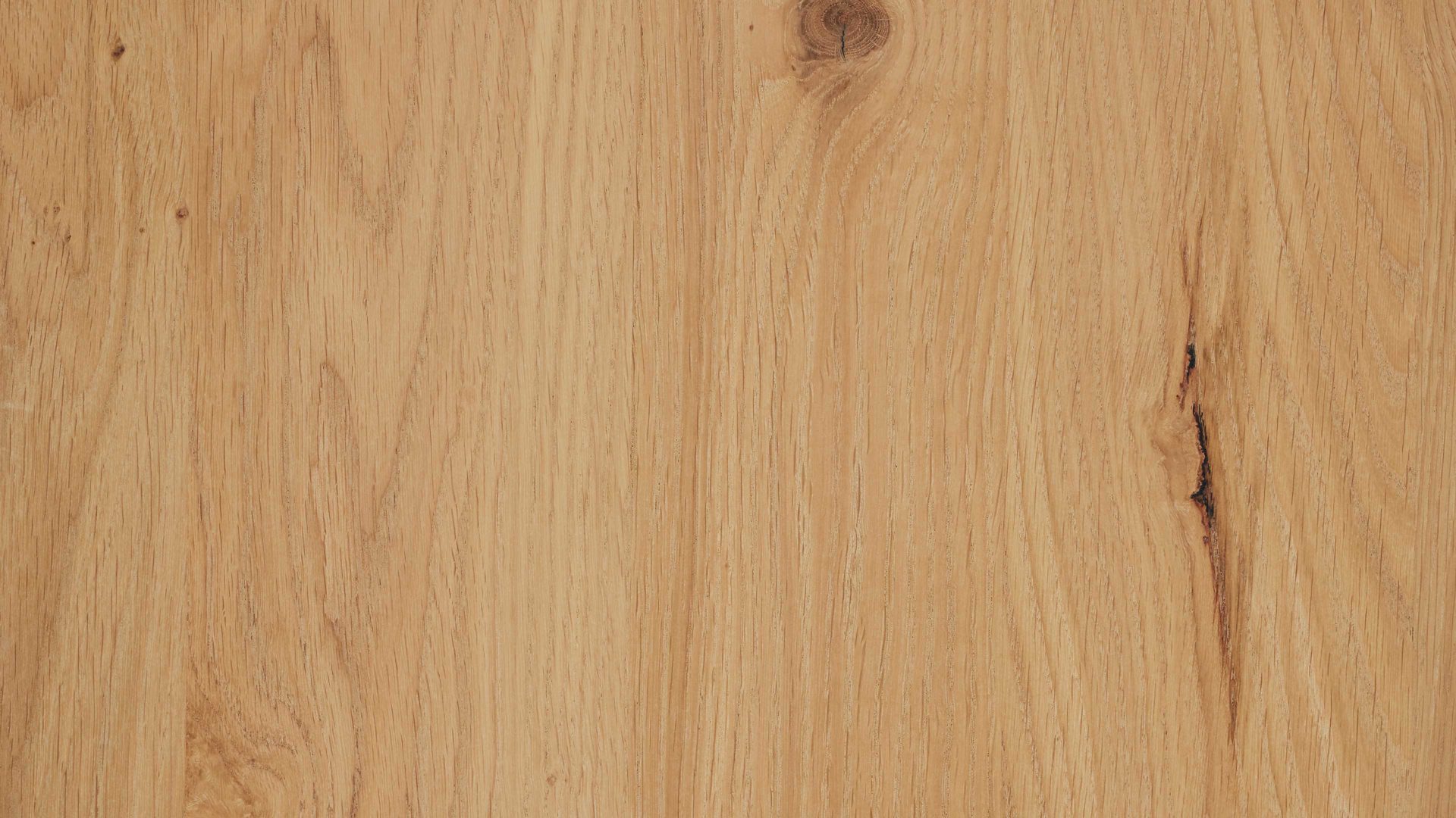 Highboard Interliving aus Holz in Holzfarben Interliving Wohnzimmer Serie 2024 - Highboard Eiche & Schwarzglas - drei Türen, zwei Schubladen