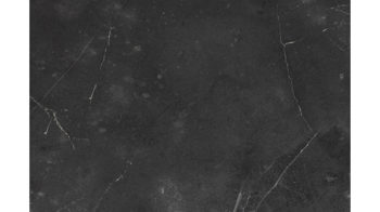 Couchtisch Actona group aus MDF in Schwarz Couchtisch Strington rauchfarbenes Glas & schwarze Marmoroptik, schwarzes Metallgestell - ca. 80 x 80 cm