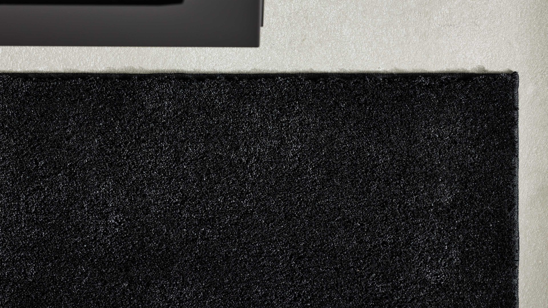 Badematte / Badeteppich Interliving aus Kunstfaser in Anthrazit Interliving Badteppich Serie 9112 Anthrazit - ca. 50 x 60 cm