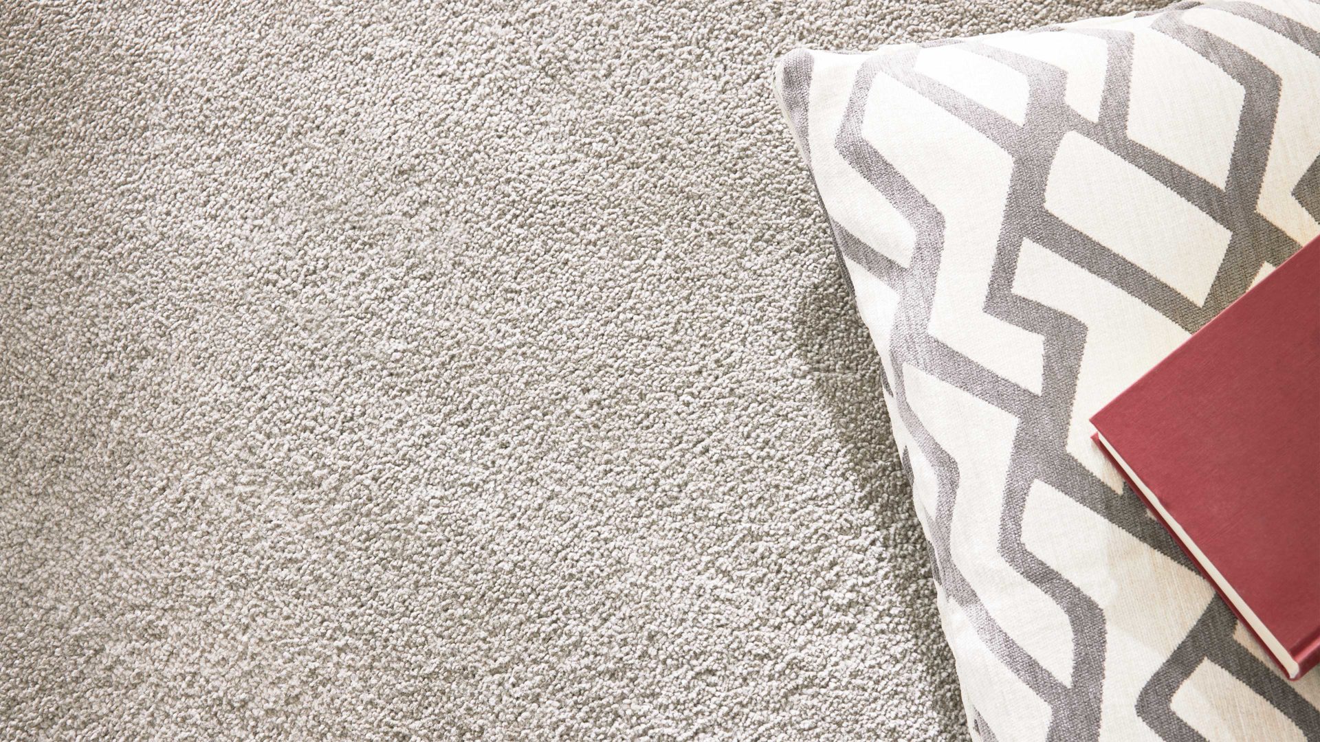 Webteppich Interliving aus Kunstfaser in Hellgrau Interliving Teppich Serie G-8080 Hellgrau - ca. 80 x 150 cm