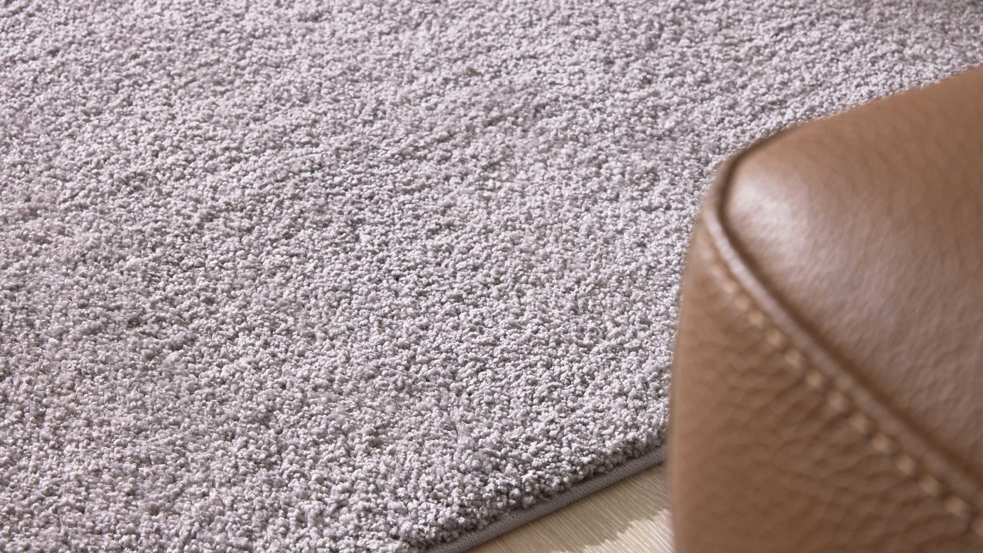 Webteppich Interliving aus Kunstfaser in Hellgrau Interliving Teppich Serie G-8080 Grau - ca. 160 x 230 cm