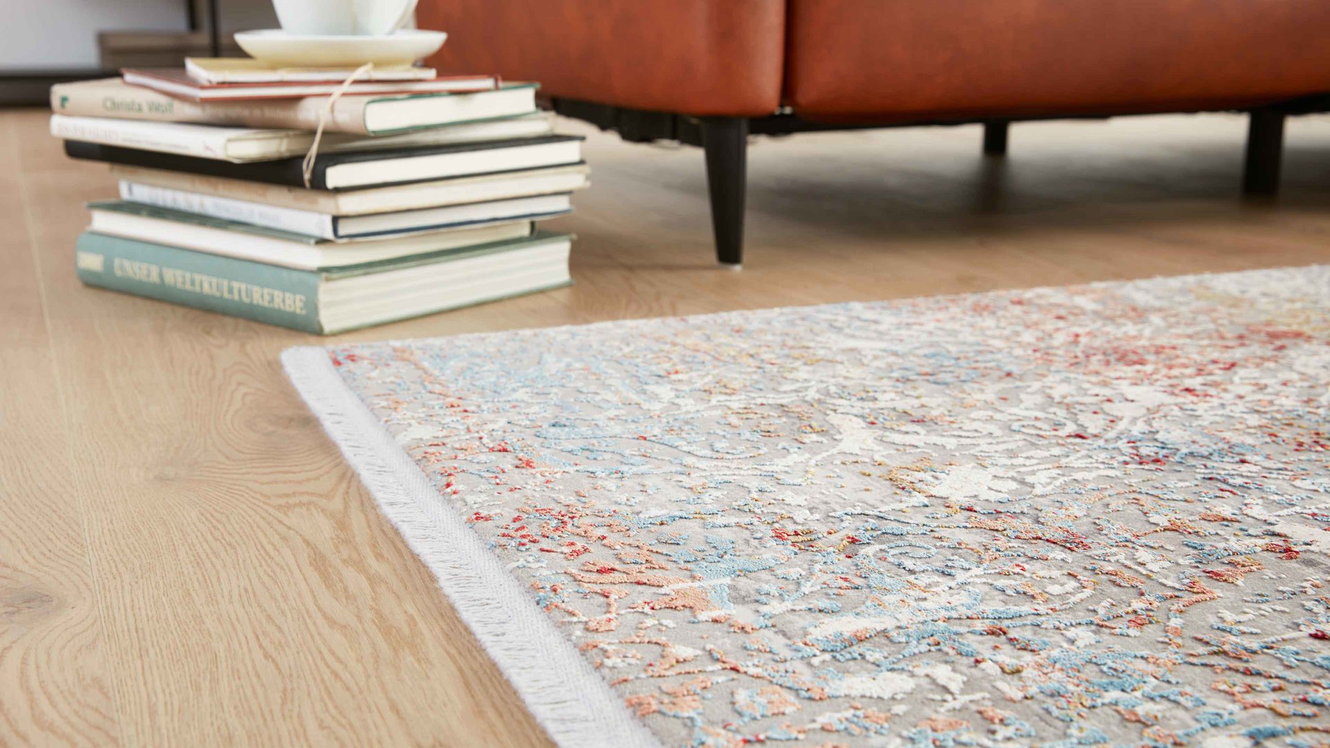 Webteppich Interliving aus Mischgewebe in Mehrfarbig Interliving Teppich Serie L-8700 Multicolor – ca. 160 x 230 cm