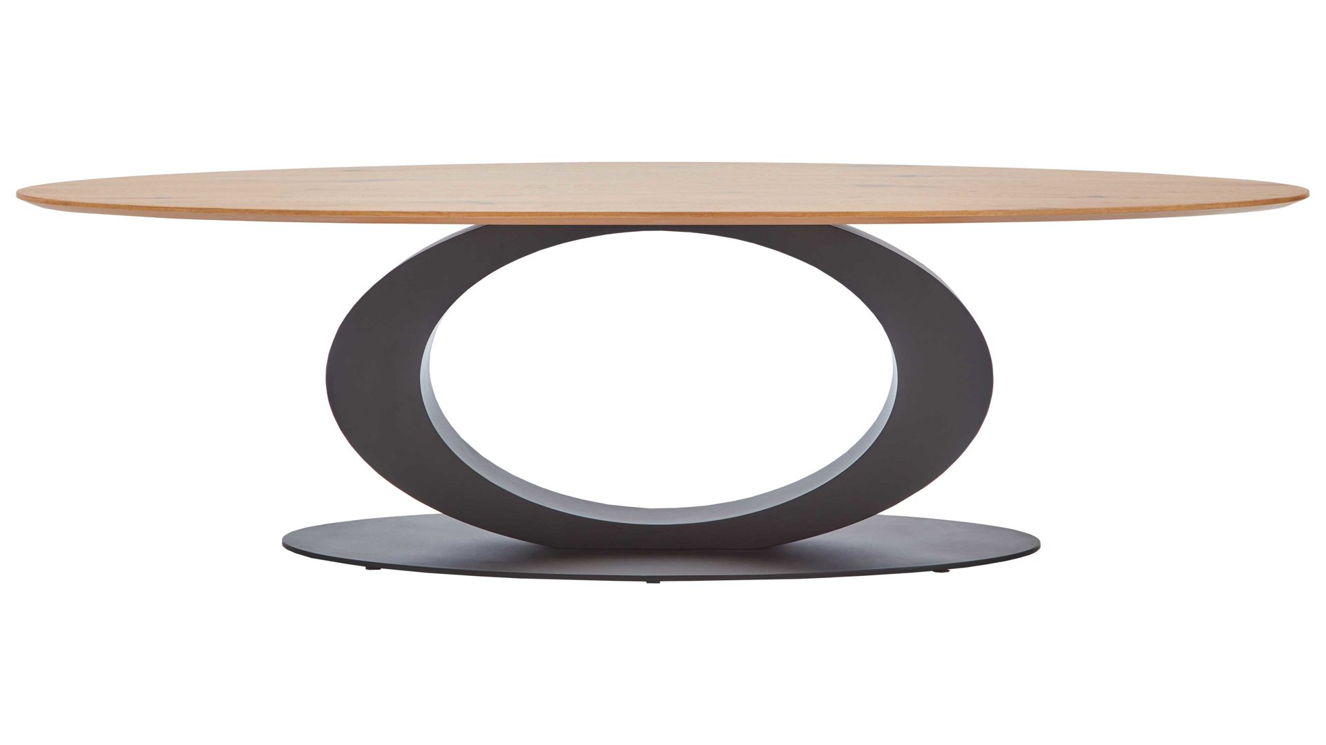 Esstisch Koinor aus Holz in Holzfarben KOINOR Esstisch T1034 Wildeiche & Schwarz - ca. 120 x 275 cm