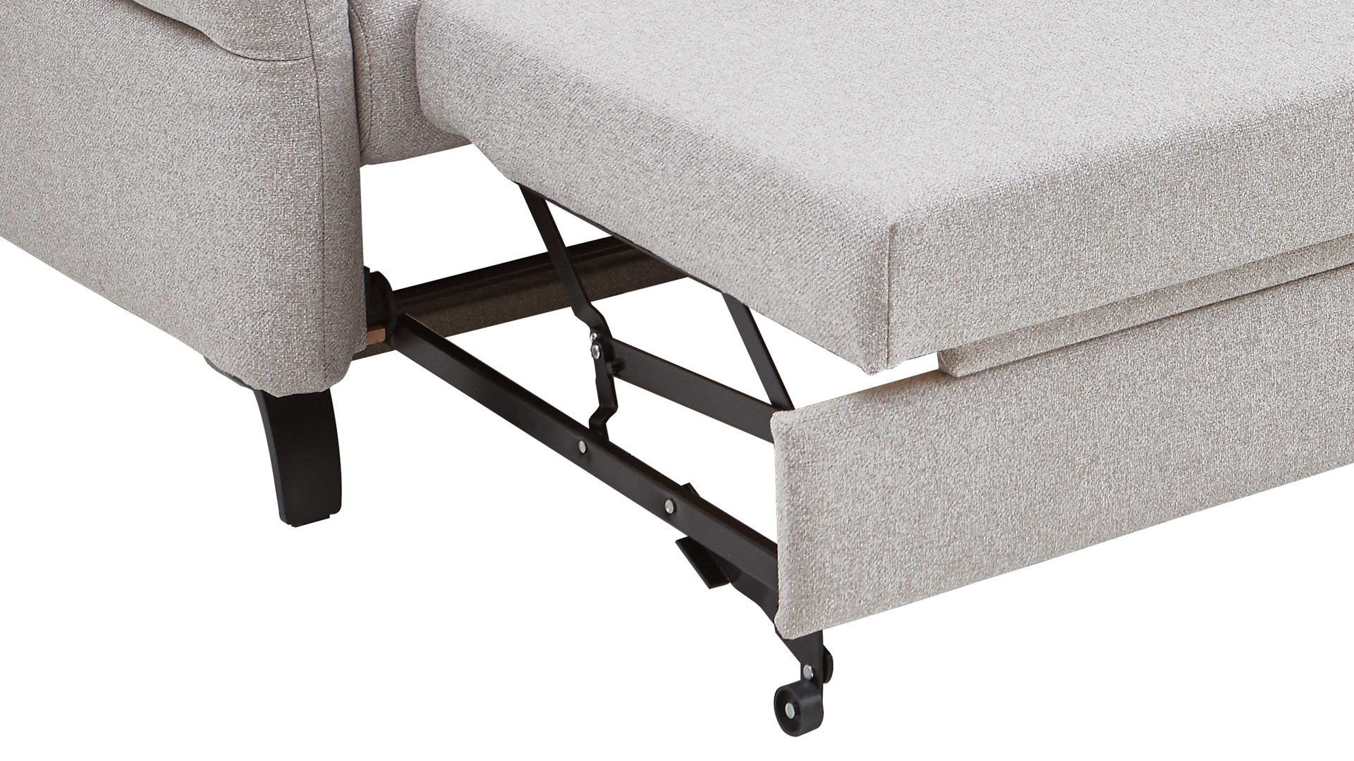 Funktion Dietsch. aus Metall in Transparent Polsterprogramm Tiamo Plus - Schlaffunktion manuell