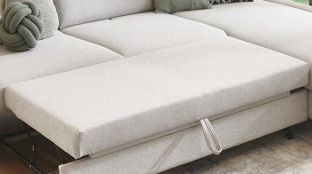 Mehrpreis Dietsch. aus Stoff in Hellgrau Polsterprogramm Tiamo Plus - stoffbezogene Liegefläche silberfarbener Bezug Chrono