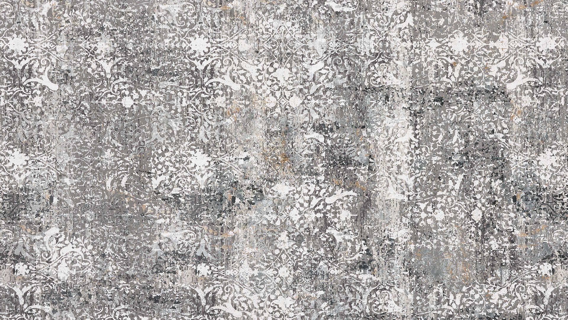 Webteppich Interliving aus Mischgewebe in Grau Interliving Teppich Serie L-8700 Grau-Mix – ca. 80 x 150 cm