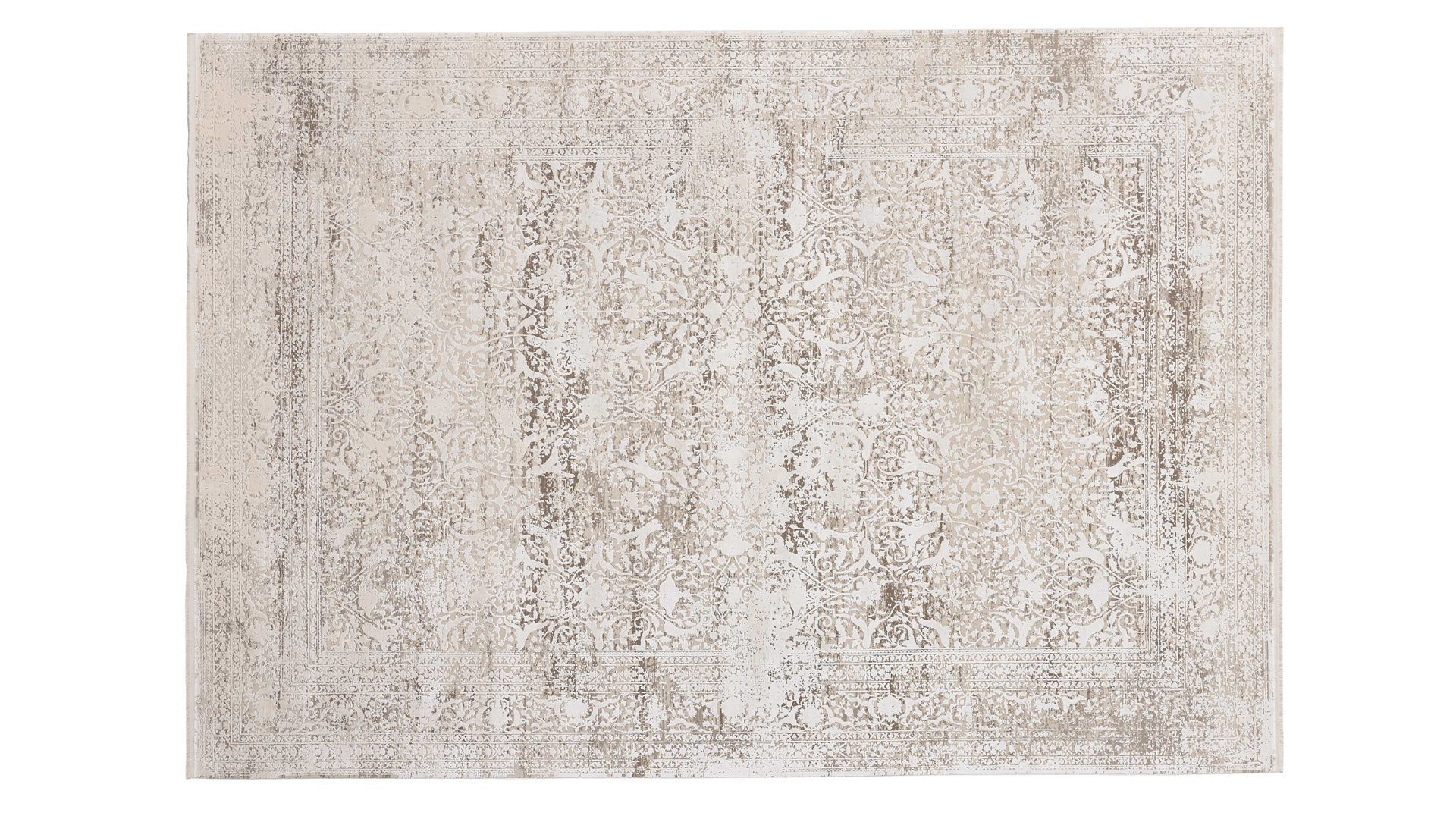 Webteppich Interliving aus Mischgewebe in Gold Interliving Teppich Serie L-8710 Gold – ca. 240 x 300 cm