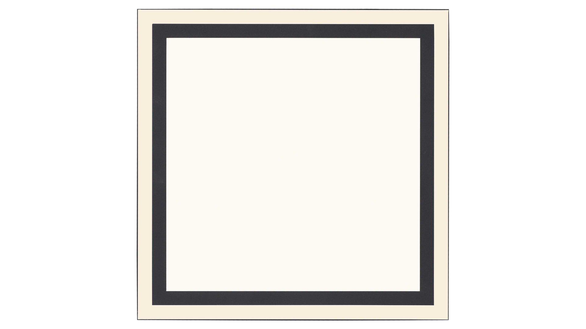 Deckenleuchte Just light. (leuchtendirekt) aus Metall in Schwarz JUST LIGHT. Leuchten Serie Tuya - per App steuerbare Deckenlampe schwarzes Metall & weißes Acryl - ca. 45 x 45 cm