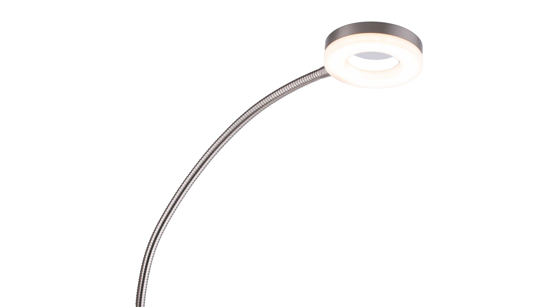 Stehleuchte Just light. (leuchtendirekt) aus Metall in Metallfarben JUST LIGHT. Leuchten Serie LOLAsmart - Deckenfluter Rocco stahlfarbenes Metall - Höhe ca. 181 cm