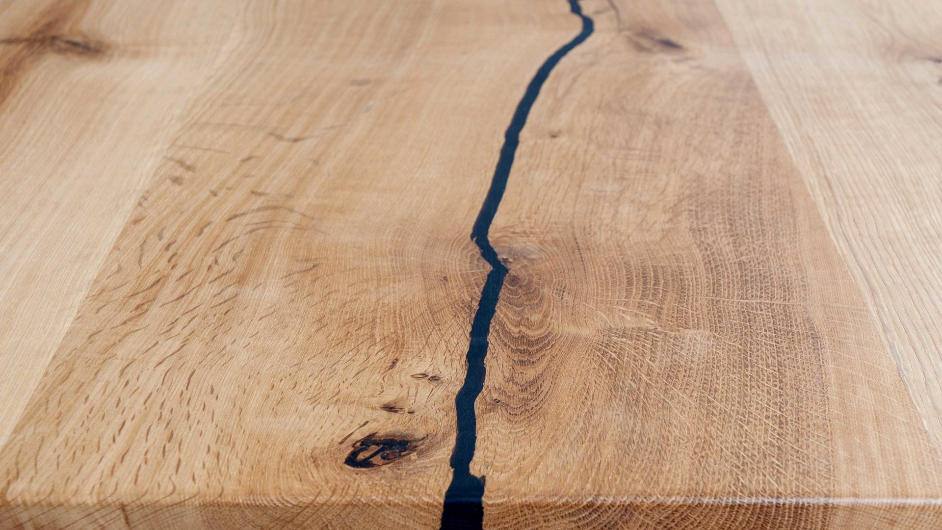 Tischplatte 3s frankenmöbel aus Holz in Holzfarben 3S frankenmöbel Tischplatte TI-0599 Wildeiche - ca. 240 x 100 cm