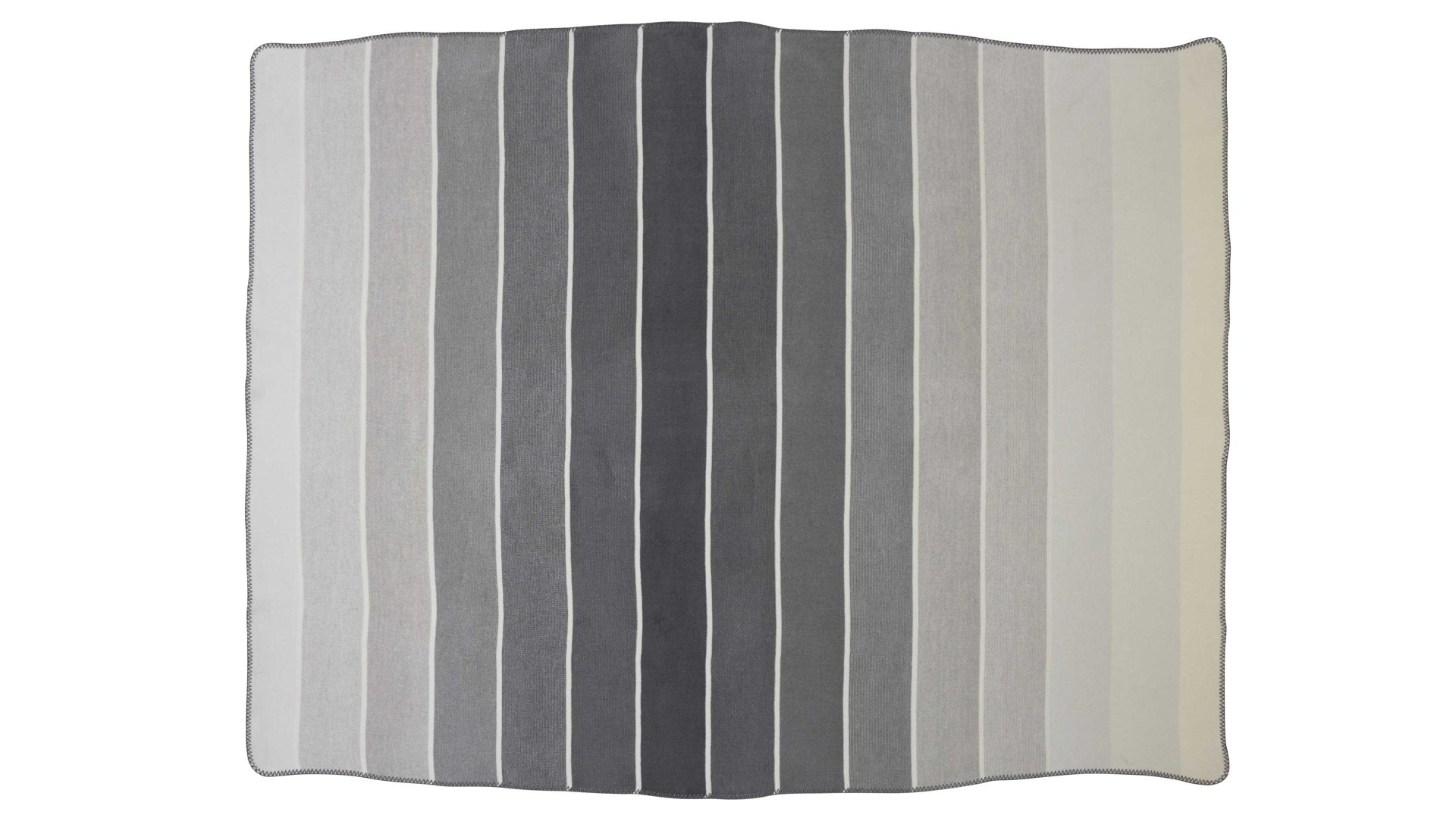 Wohndecke Interliving aus Mischgewebe in Grau Interliving Wohndecke Serie 9114 Horizon Grey – ca. 150 x 200 cm