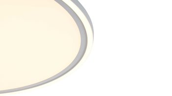 Deckenleuchte Just light. (leuchtendirekt) aus Metall in Weiß JUST LIGHT. Lampenserie Edging - Deckenlampe weißes Metall - Durchmesser ca. 60 cm