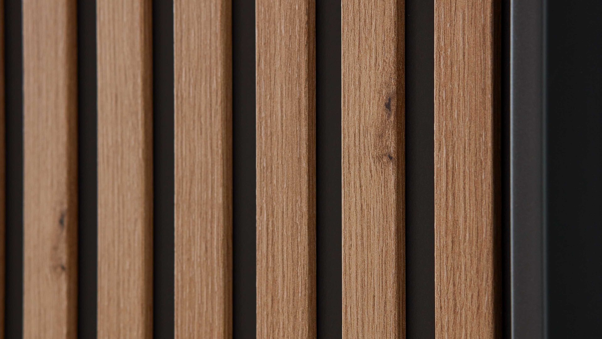 Kleiderschrank Wiemann | oeseder aus Holz in Dunkelgrau WIEMANN Schlafzimmerserie Denver - Schwebetürenschrank Graphit & Eiche Bianco - drei Türen, Breite ca. 300 cm