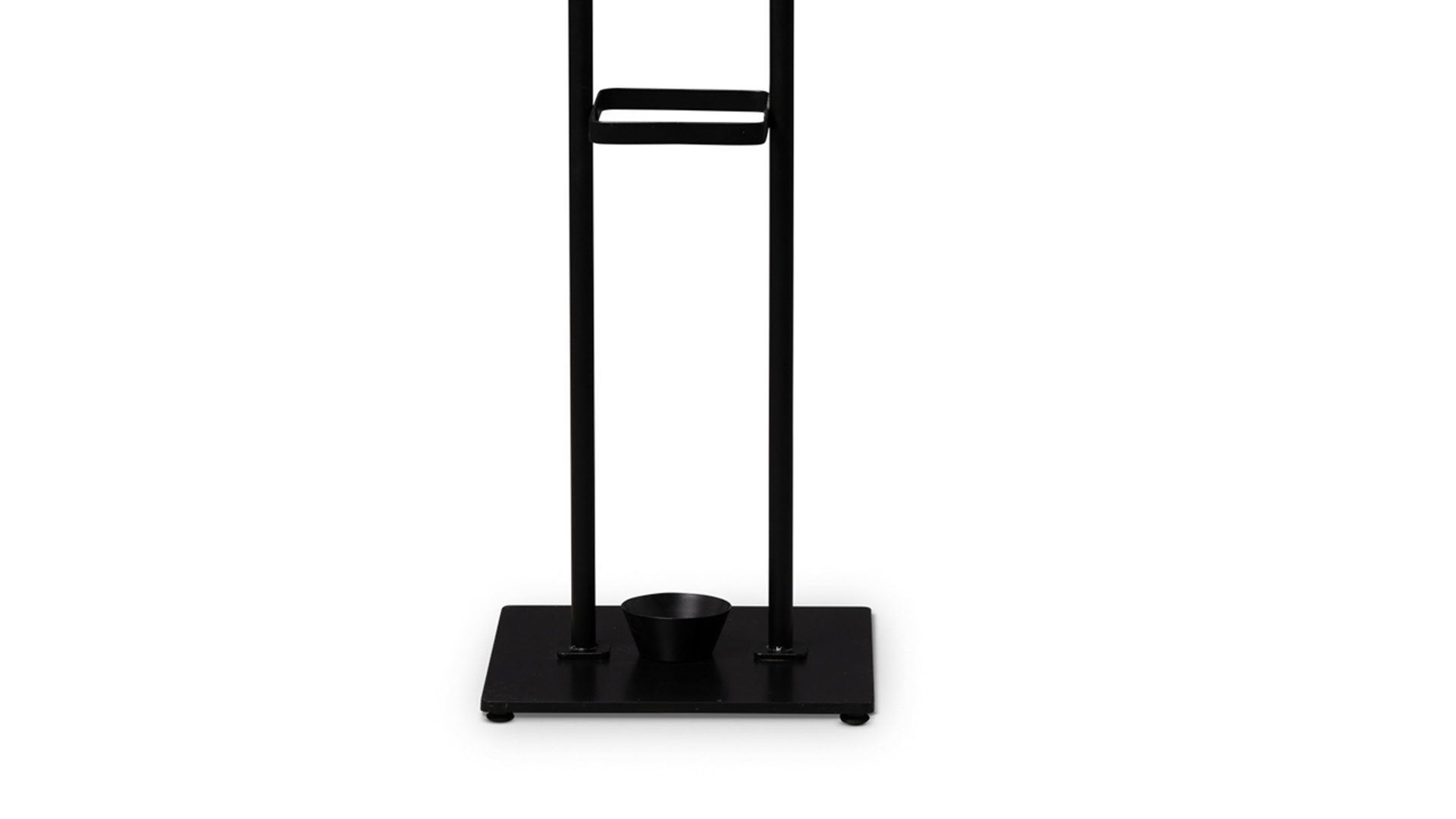 Standgarderobe M2 kollektion aus Metall in Schwarz Garderobenständer Viktor Schwarz – Höhe ca. 170 cm