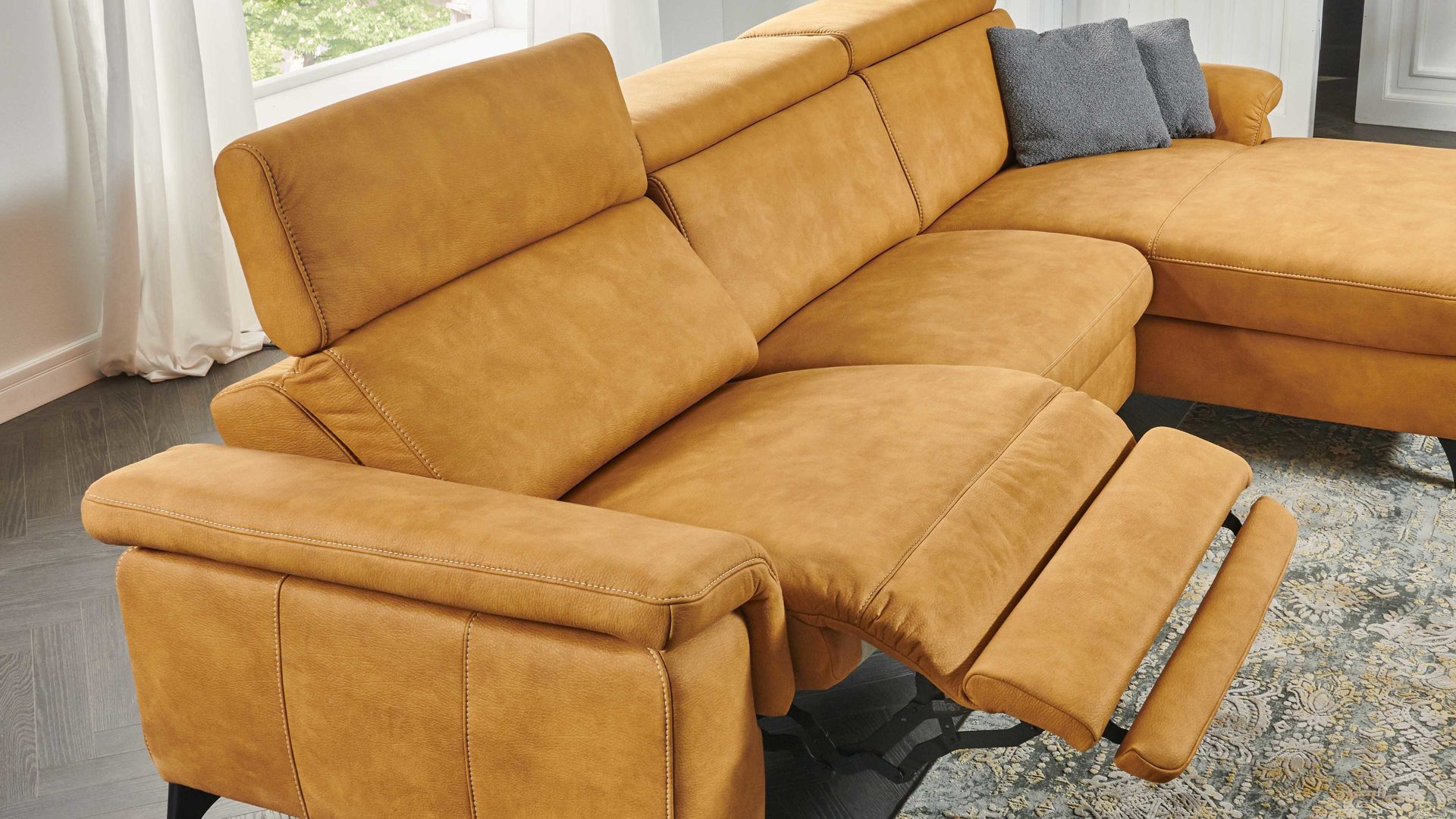 Funktion Steinpol polsteria aus Metall in Transparent Polsterprogramm Relaxa 6.0 Plus PSG XC - TV-Funktion Premium zwei Motoren