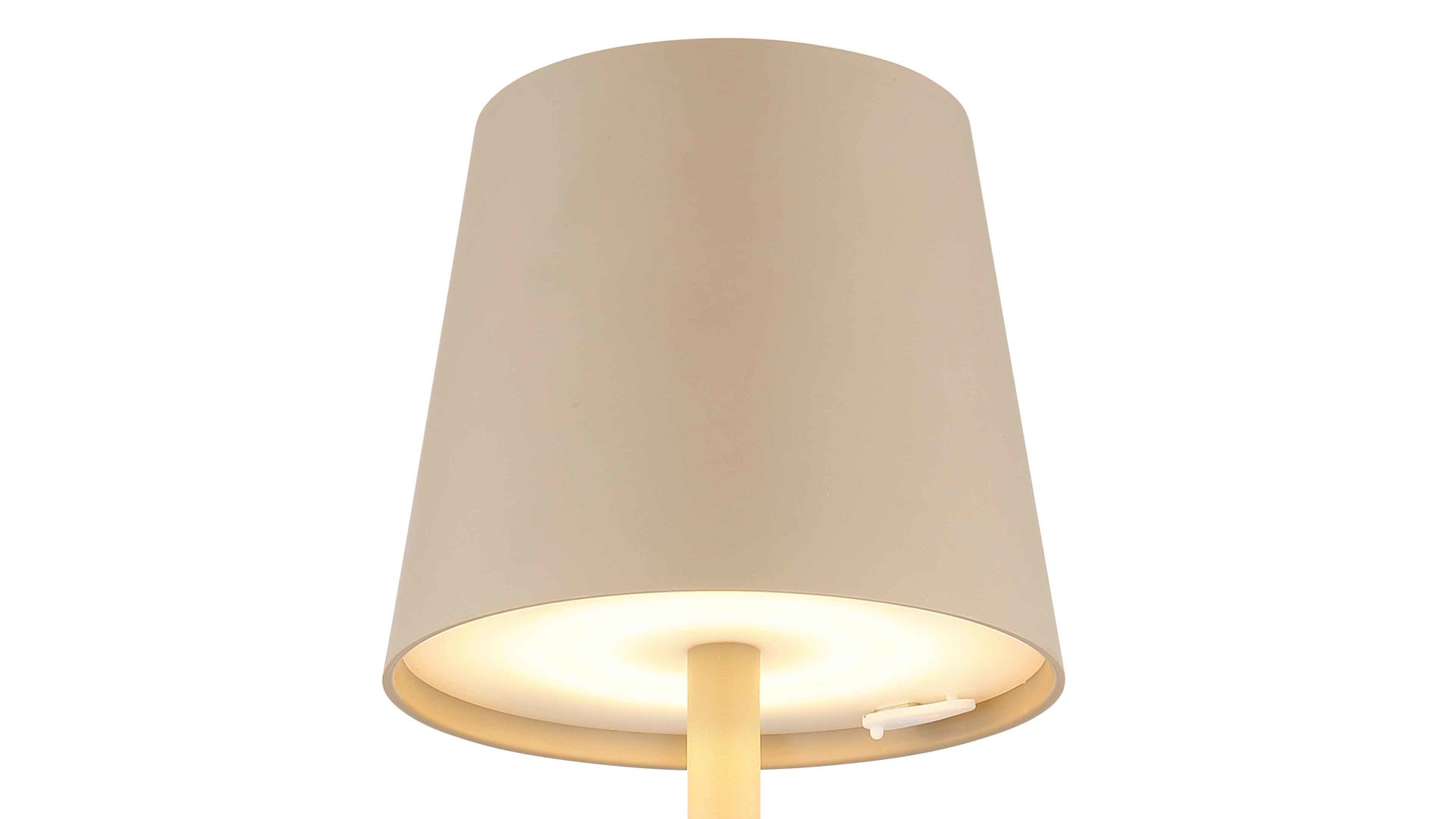 Tischleuchte Globo lighting aus Metall in Beige GLOBO LED-Tischleuchte Vannie sandfarbenes Metall - Höhe ca. 36 cm