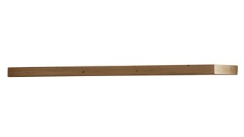 Wandregal Wiemann | oeseder aus Holz in Holzfarben WIEMANN Schlafzimmerserie Mainau 2 - Steckbord Bianco Eiche - Länge ca. 80 cm