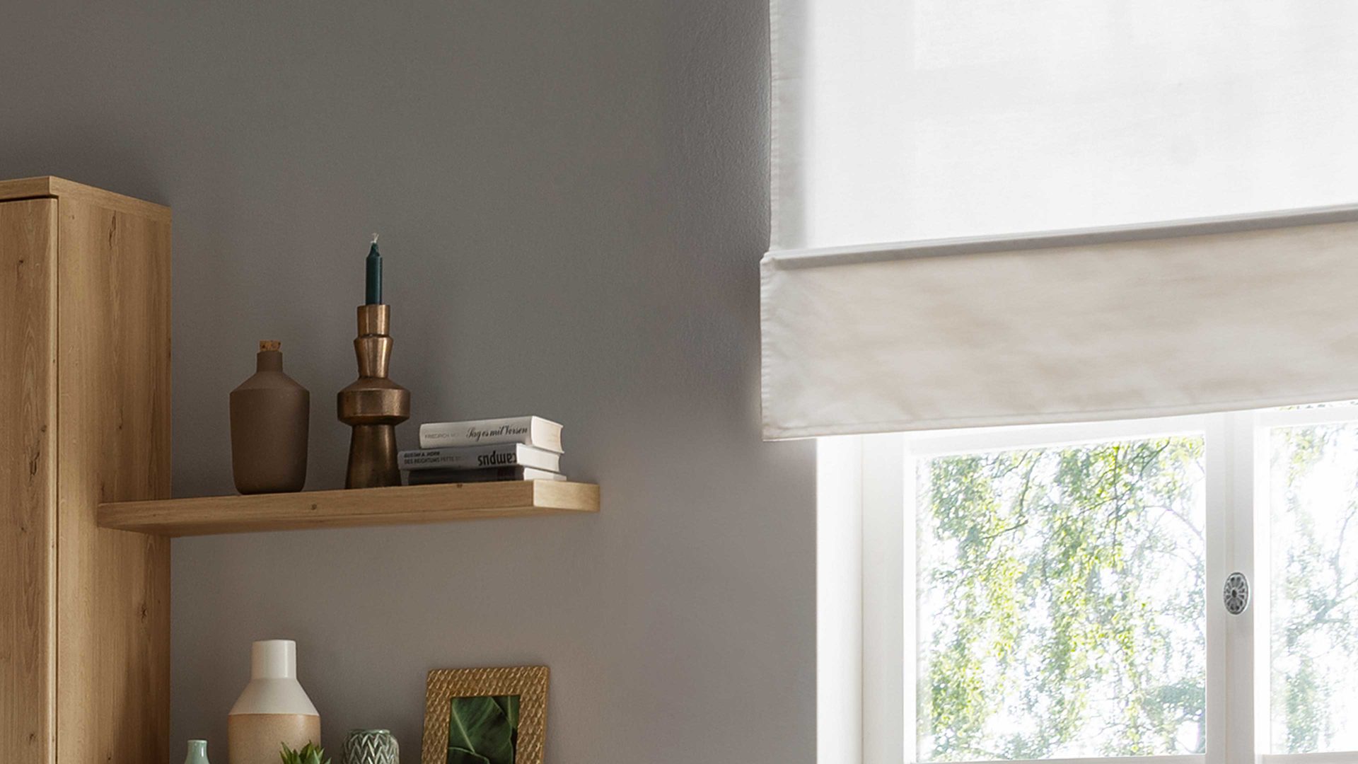 Wandregal Wiemann | oeseder aus Holz in Holzfarben WIEMANN Schlafzimmerserie Mainau 2 - Steckbord Bianco Eiche - Länge ca. 60 cm