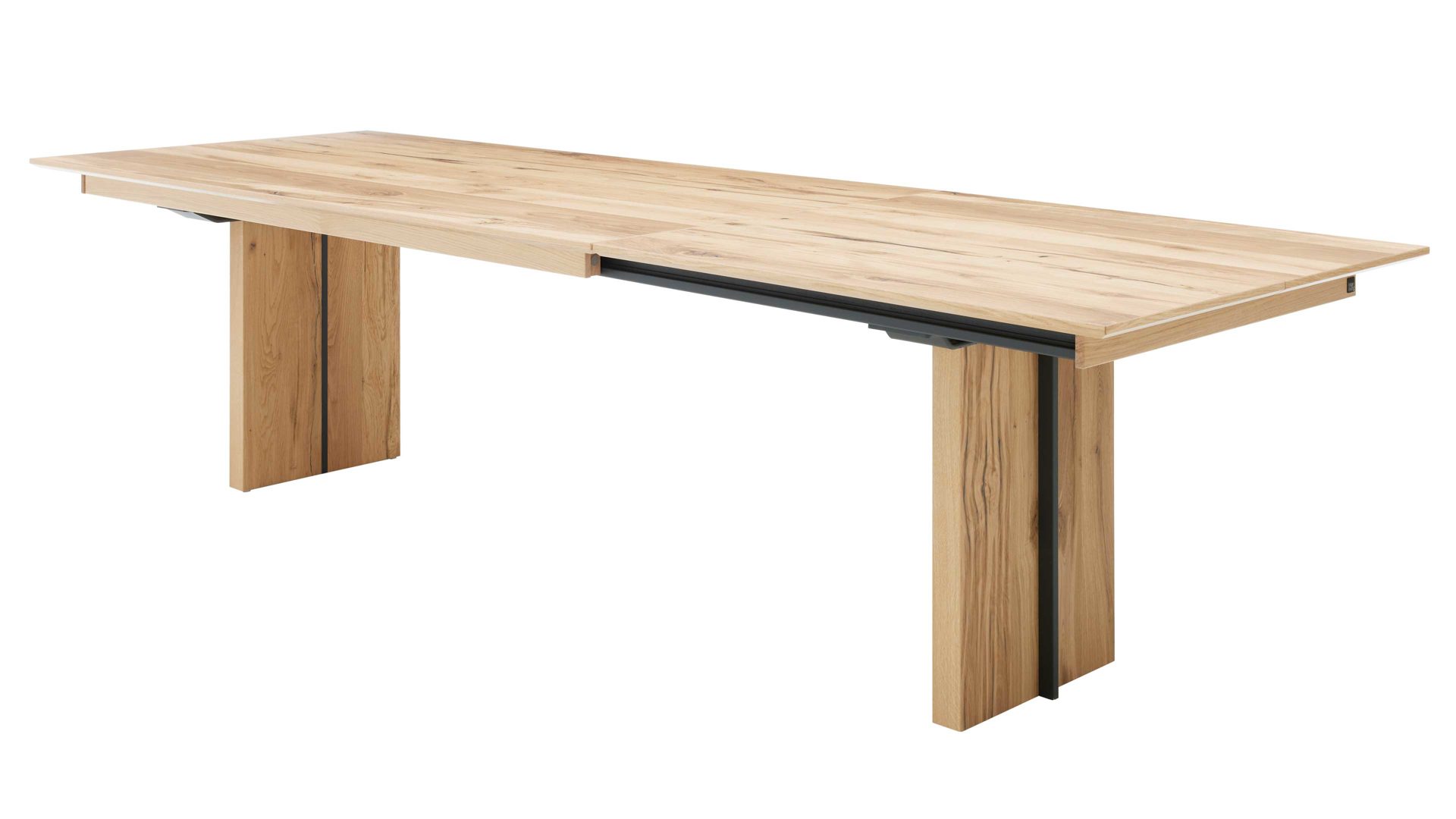 Funktion Interliving aus Holz in Holzfarben Interliving Esszimmer Serie 5604 - Frontauszug Eiche rustico - ca. 100 x 100 cm