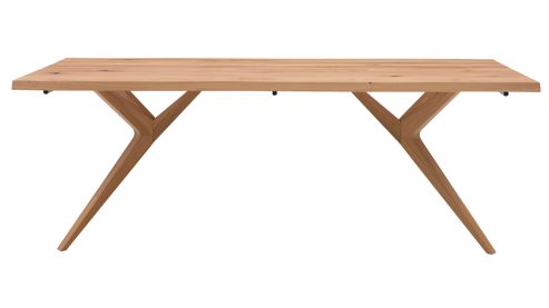 Esstisch Interliving aus Holz in Schwarz Interliving Esszimmer Serie 5118 – Esstisch Charakter-Eiche - ca. 200 x 100 cm