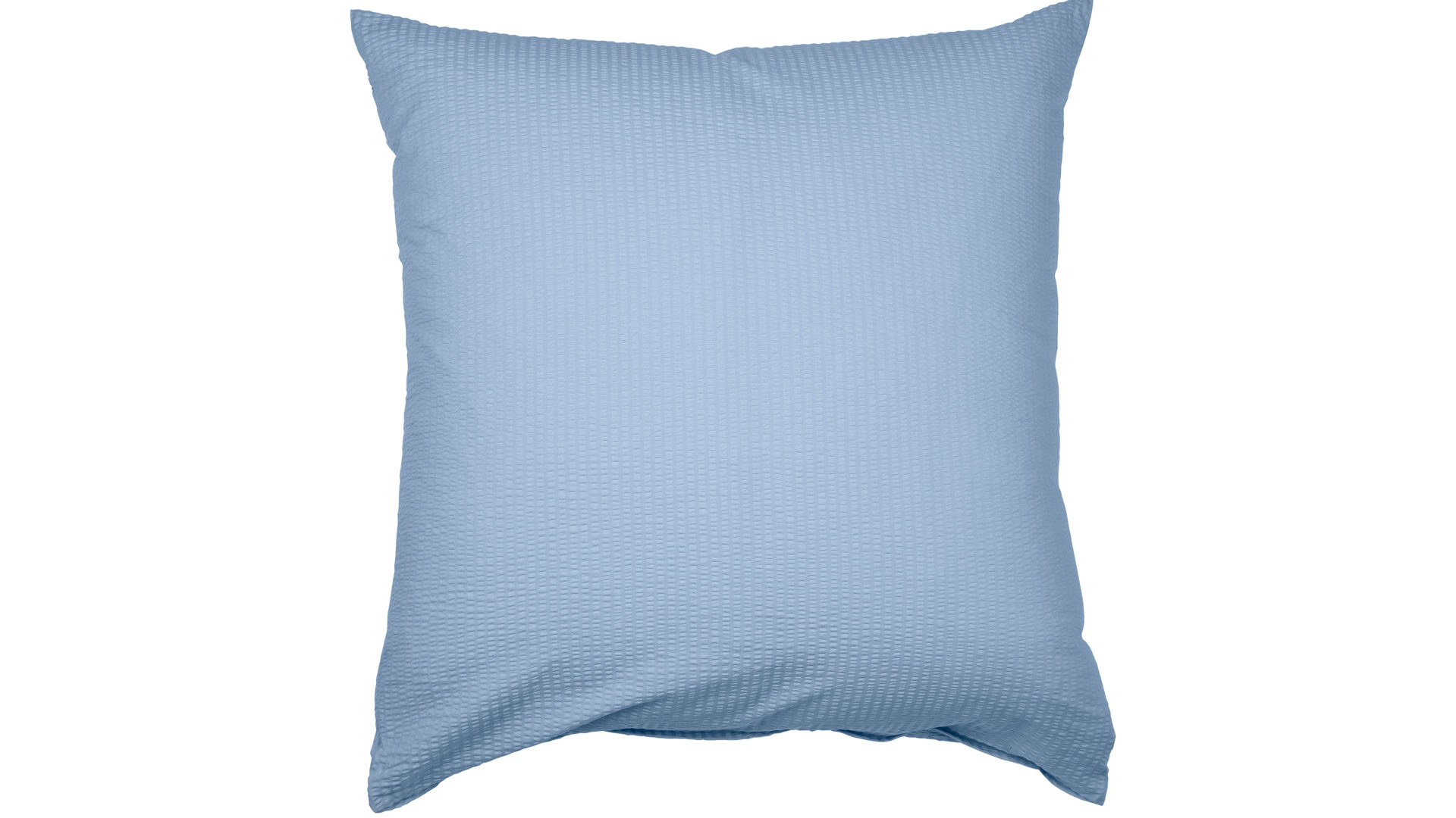 Bettwäsche-Set Janine® aus Naturfaser in Mittelblau Janine® Bettwäsche-Set Perlblau – ca. 155 x 220 cm