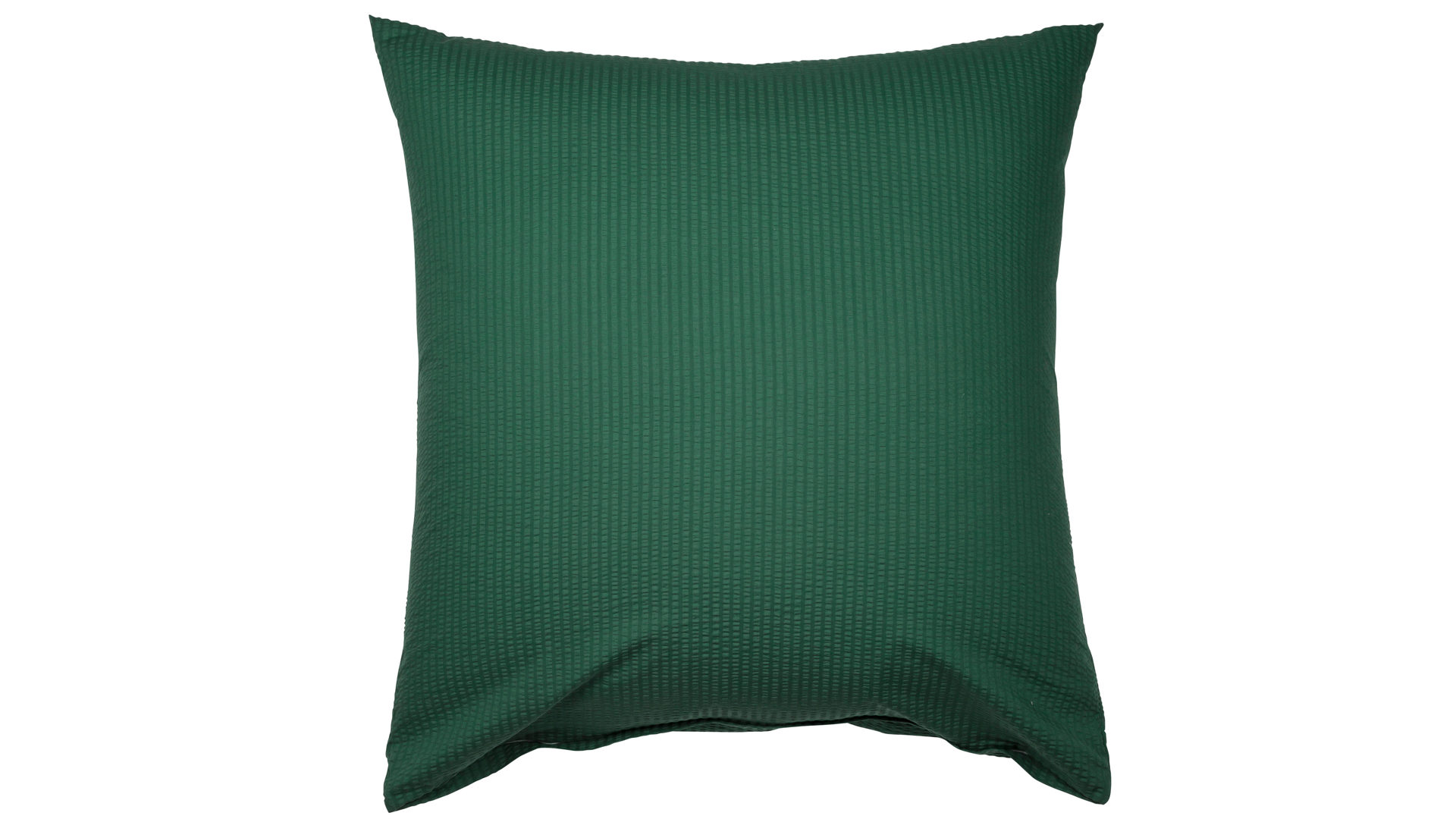 Bettwäsche-Set Janine® aus Naturfaser in Dunkelgrün Janine® Bettwäsche-Set waldgrün – ca. 155 x 220 cm