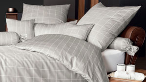 Kissenbezug /-hülle Janine® aus Naturfaser in Beige Janine® Kissenbezug Naturell - ca. 40 x 80 cm