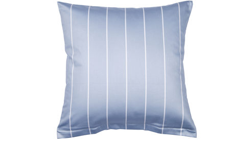 Bettwäsche-Set Janine® aus Naturfaser in Mittelblau Janine® Bettwäsche-Set Perlblau - ca. 135 x 200 cm