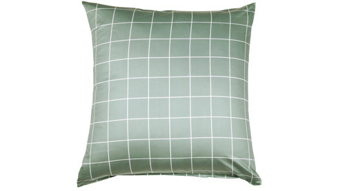 Bettwäsche-Set Janine® aus Naturfaser in Smaragd Janine Bettwäsche-Set Salbeigrün - ca. 155 x 220 cm