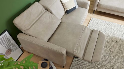 Funktion Interliving aus Metall in Transparent Interliving Sofa Serie 4065 – Relaxfunktion WallAway WAS2 - zwei Motoren