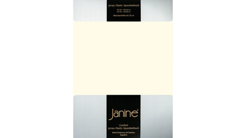 Spannbettlaken Janine® aus Stoff in Natur Janine® Spannbettlaken Natur - ca. 150 x 200 cm